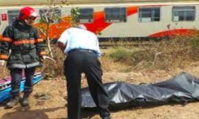 قطار يدهس عشريني بسطات