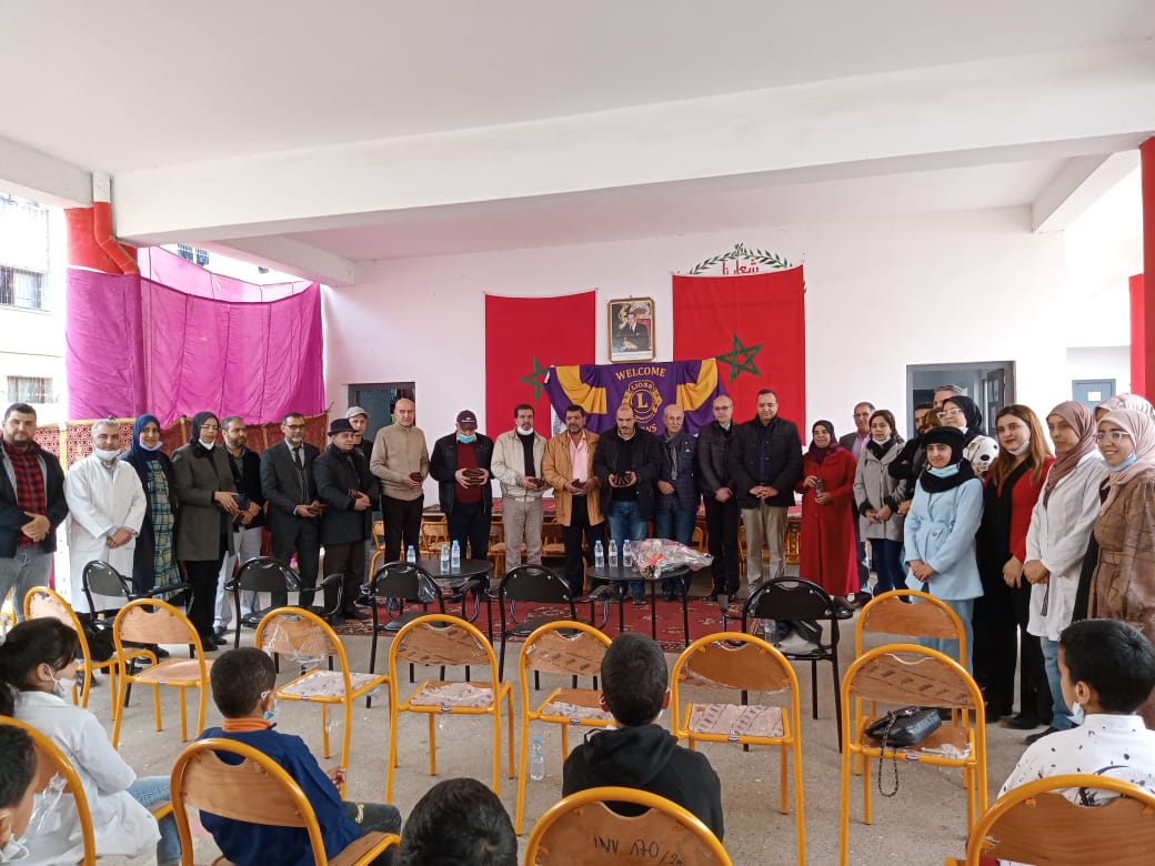 توزيع نظارات طبية على متعلمي المؤسسات التعليمية العمومية بالمديرية الإقليمية مديونة