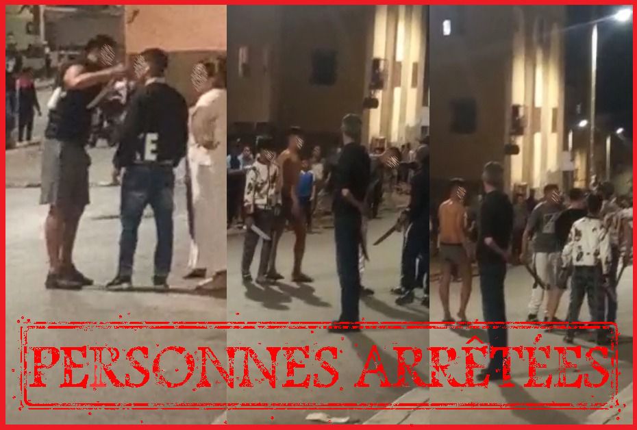 ولاية أمن سطات توقف ثماني أشخاص على خلفية  مقطع فيديو متداول عبر تطبيقات التراسل الفوري