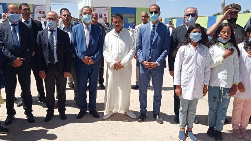 وزير التربية الوطنية والتعليم الأولي والرياضة يزور بعض المؤسسات التعليمية الابتدائية بالوسط القروي بإقليم سطات