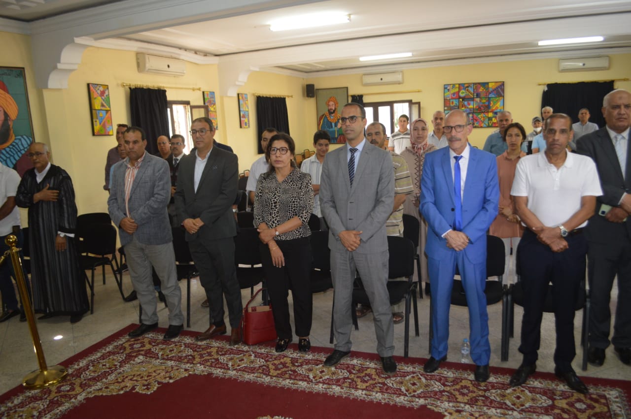 المكتب الإقليمي لجمعية مديرات و مديري التعليم الابتدائي بسطات تحتفي بأطر الإدارة التربوية المحالين على التقاعد والمنتقلين خارج الإقليم