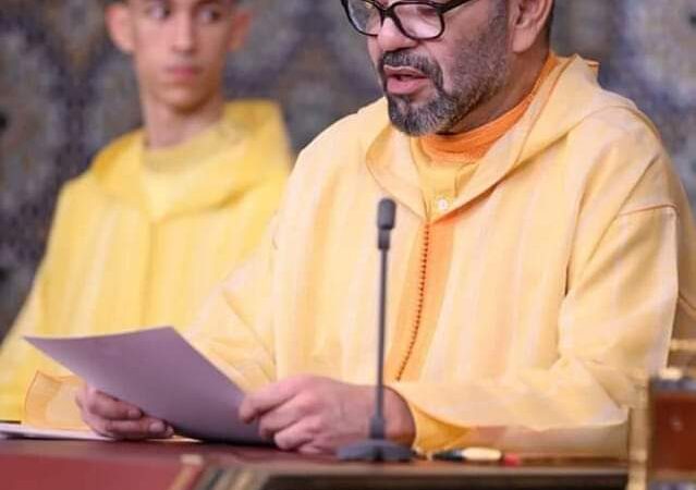 جلالة الملك يوجه خطابا إلى الأمة بمناسبة عيد العرش المجيد