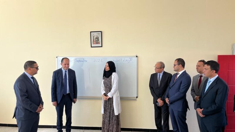 مدير الأكاديمية الجهوية للتربية والتكوين لجهة الدار البيضاء-سطات يشرف على تدشين مؤسسات تعليمية جديدة بإقليم مديونة