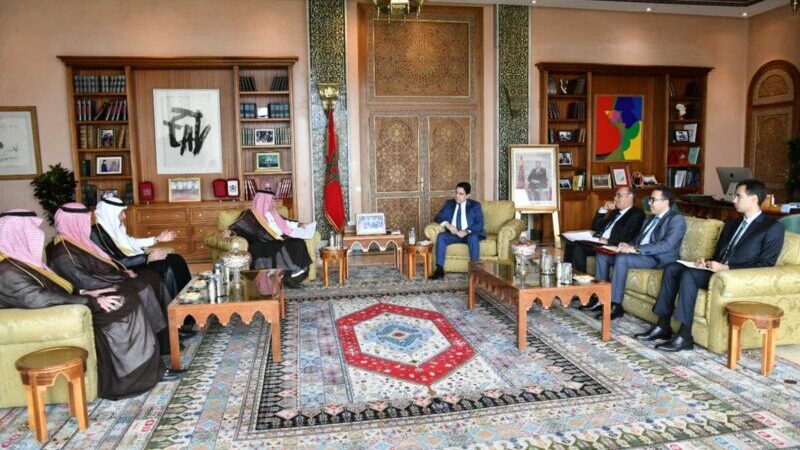 بوريطة يجري مباحثات مع وزير التجارة السعودي