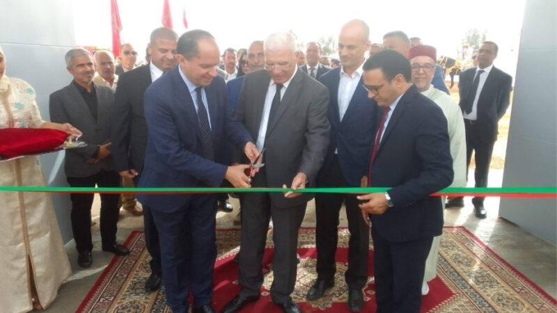 مدير أكاديمية جهة الدار البيضاء سطات و عامل إقليم سيدي بنور يشرفان على تدشين مؤسستين تعليميتين