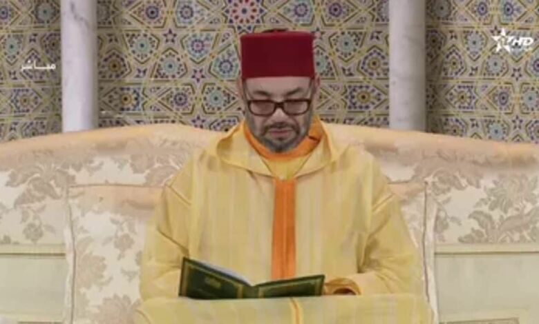 أمير المؤمنين يترأس بمسجد حسان بالرباط حفلا دينيا إحياء لليلة المولد النبوي الشريف