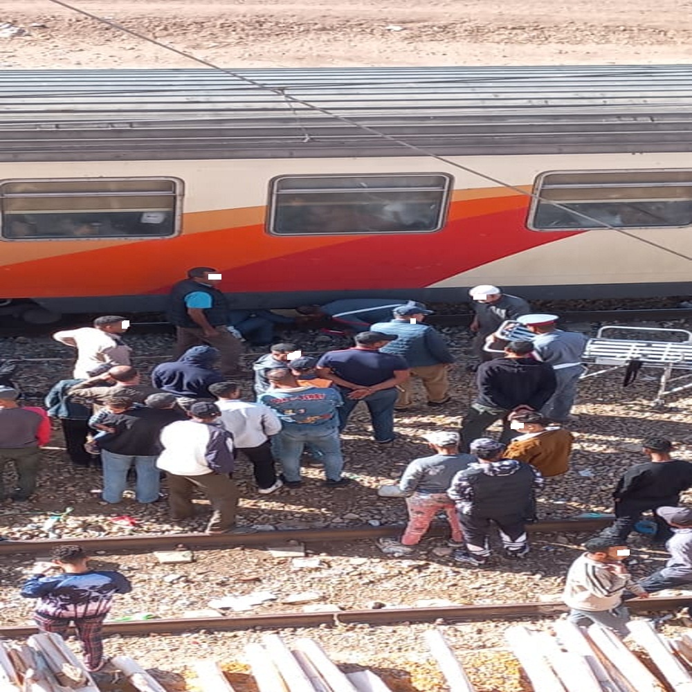 سطات..درك سيدي حجاج قام بدور الدركي والمسعف لإنقاذ حياة مصاب صدمه  قطار