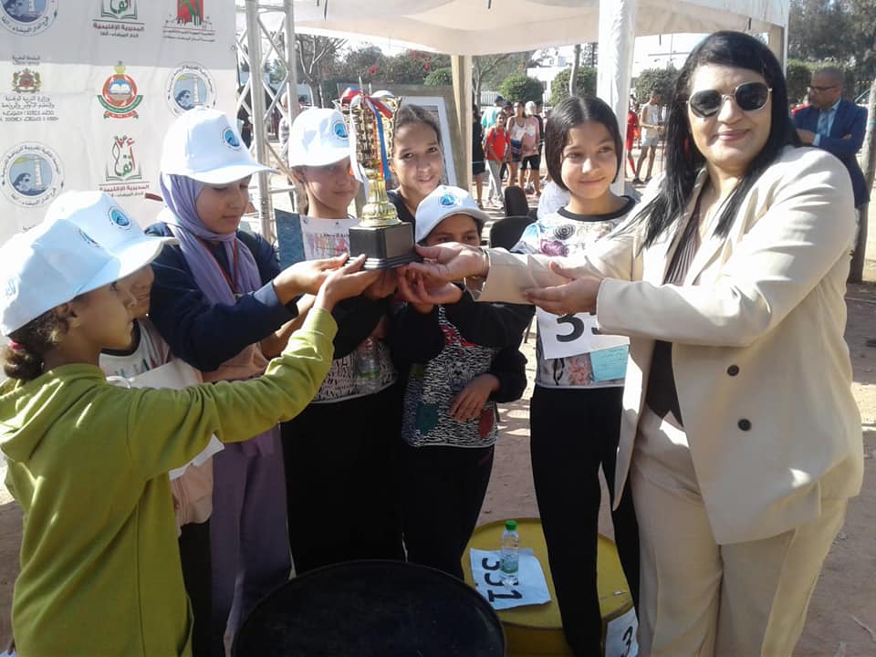 المديرية الإقليمية الدار البيضاء أنفا نظمت البطولة الإقليمية المدرسية للعدو الريفي