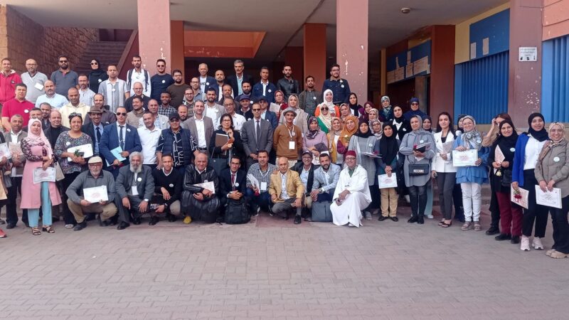 المدير الإقليمي لوزارة التربية الوطنية والتعليم الأولي والرياضة بسطات يشرف على لقاء تكويني لفائدة منشطات و منشطي التعاونيات المدرسية