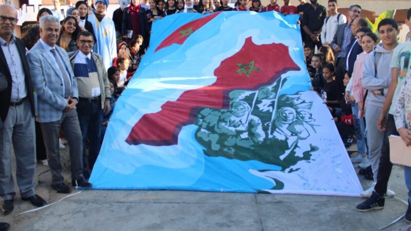 المديرية الإقليمية بسيدي البرنوصي تحتفي بذكرى المسيرة الخضراء المظفرة وعيد الاستقلال المجيد.