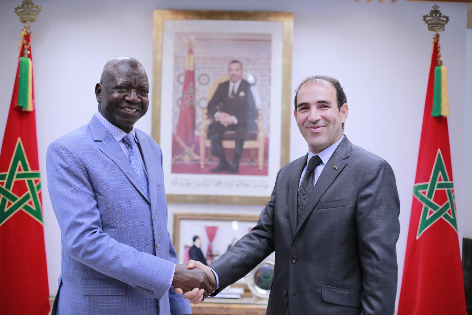وسيط المملكة يتباحث مع نظيره من إفريقيا الوسطى