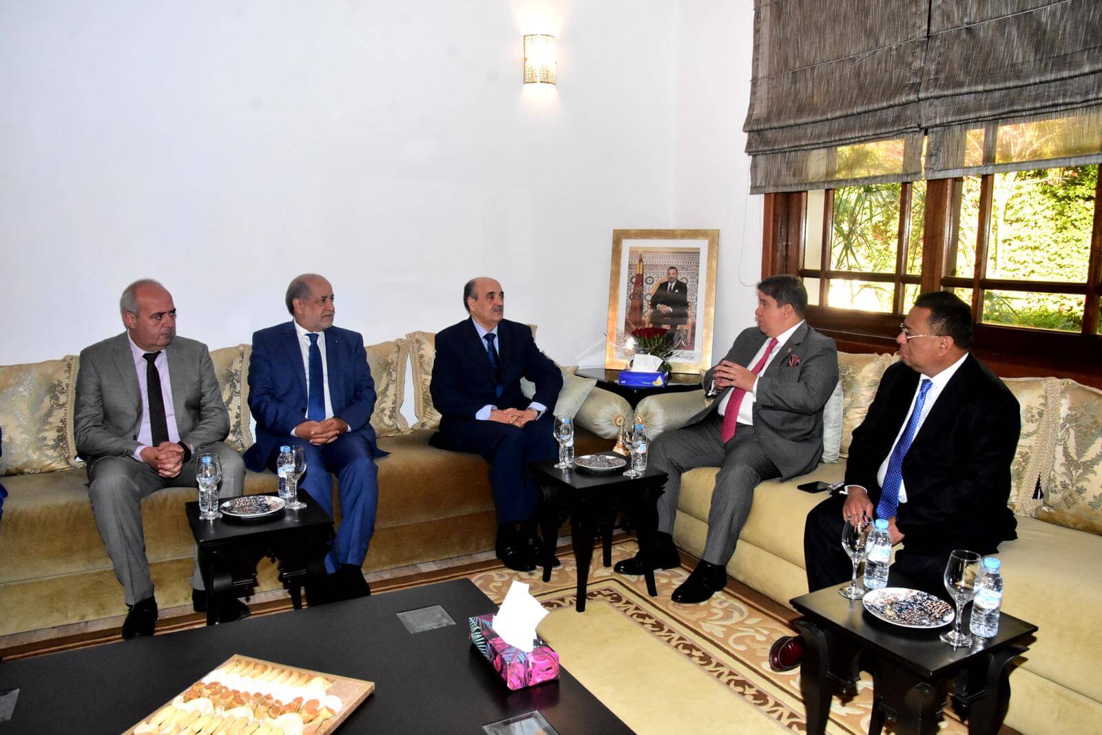 رئيس المجلس الملكي الاستشاري للشؤون الصحراوية يستقبل وفدا برلمانيا من المعارضة بفنزويلا