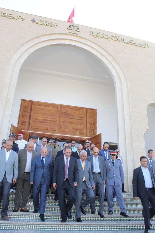 سطات..تنصيب إدريس بحسي رئيس المحكمة الابتدائية بابن احمد