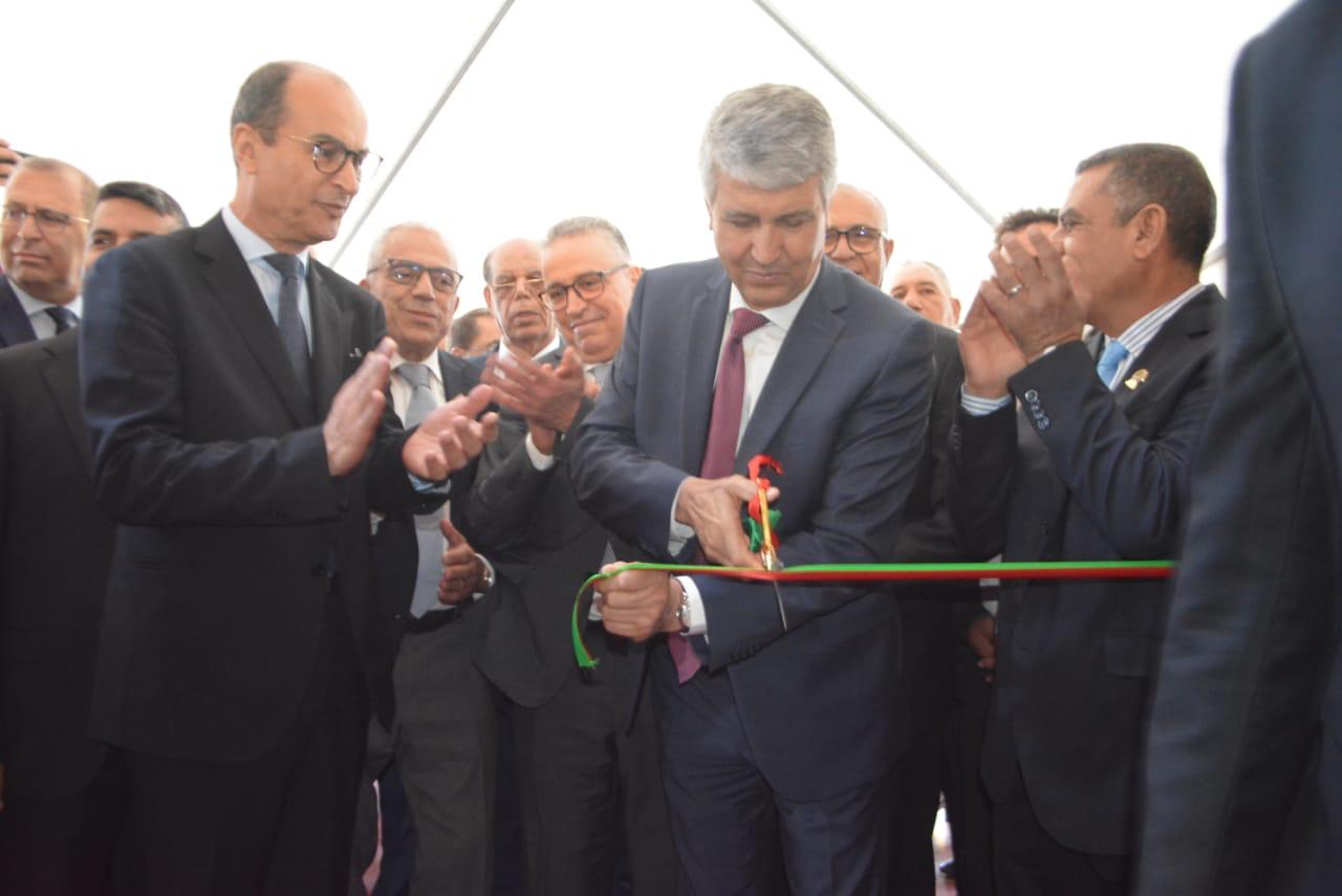 وزير الفلاحة و الصيد البحري و التنمية القروية و المياه والغابات يشرف على تدشين المعرض الوطني المهني للحبوب و القطاني ببرشيد