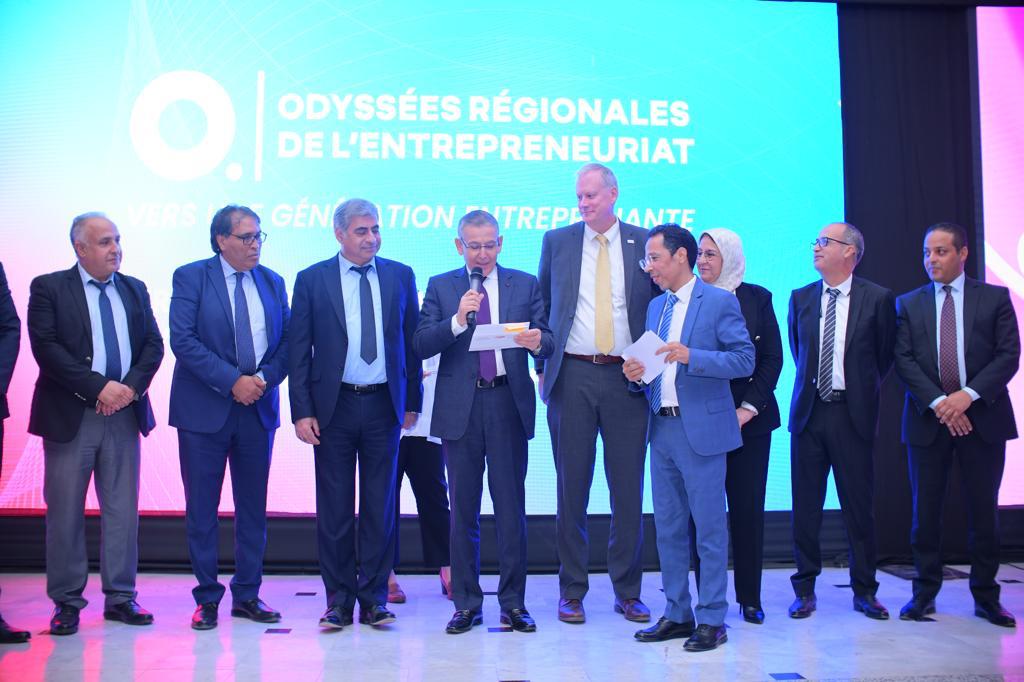 بني ملال: تتويج الفائزين بالنسخة الأولى لمنافسة الأوديسا الجهوية لريادة الأعمال بني ملال – خنيفرة