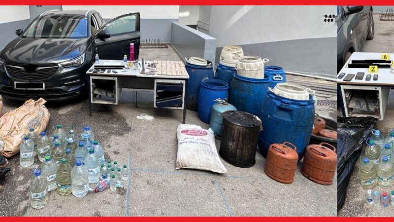 ترويج المخدرات والمؤثرات العقلية وبيع المشروبات الكحولية بدون رخصة يطيح بشخصين