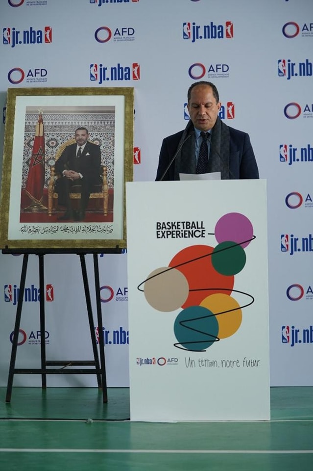 مدير الأكاديمية الجهوية يعطي انطلاقة النسخة الثالثة من برنامج تدريب في كرة السلة