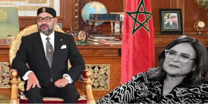 برقية تعزية ومواساة من جلالة الملك إلى أفراد أسرة المرحومة الفنانة القديرة خديجة أسد