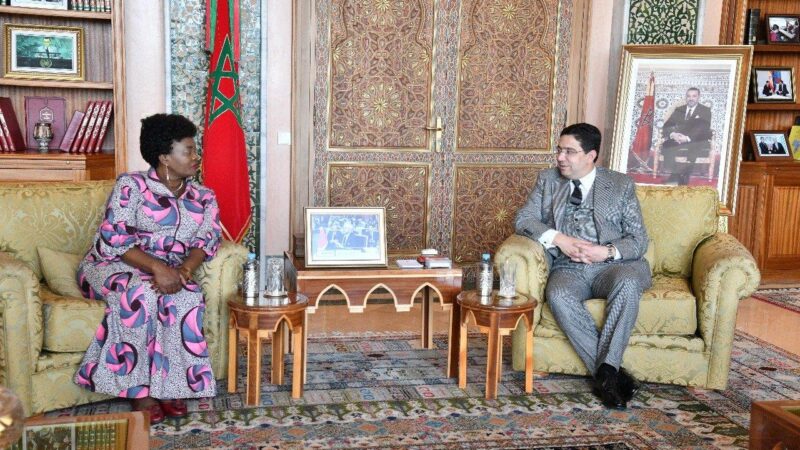 بوريطة يجري محادثات مع رئيسة الجمعية الوطنية لجمهورية مالاوي