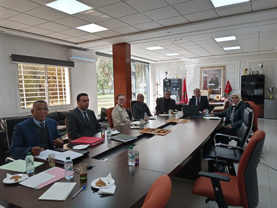 مدير الأكاديمية الجهوية للتربية والتكوين لجهة الدار البيضاء سطات يترأس اجتماعا عبر المناظرة المرئية