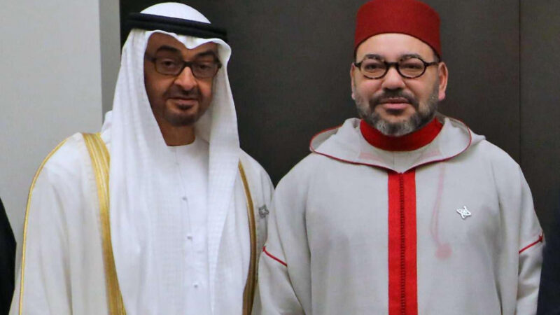 جلالة الملك يهنئ الشيخ محمد بن زايد آل نهيان على تعيين الشيخ خالد بن محمد بن زايد وليا لعهد إمارة أبو ظبي والشيخ منصور بن زايد نائبا لرئيس دولة الإمارات العربية المتحدة