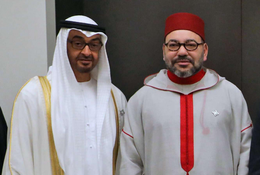 جلالة الملك يهنئ الشيخ محمد بن زايد آل نهيان على تعيين الشيخ خالد بن محمد بن زايد وليا لعهد إمارة أبو ظبي والشيخ منصور بن زايد نائبا لرئيس دولة الإمارات العربية المتحدة