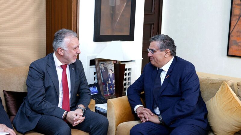 أخنوش يجري مباحثات مع رئيس الحكومة الإقليمية لجزر الكناري