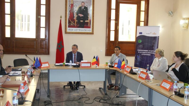 الاجتماع الأول للجنة التقنية للتوجيه والتتبع لمشــــروع “تضافر” بعمالة سطات