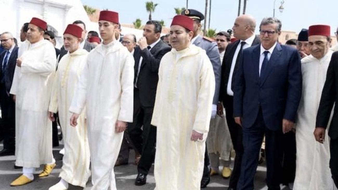 تشييع جثمان الراحل عبد الواحد الراضي بحضور صاحب السمو الملكي ولي العهد الأمير مولاي الحسن وصاحب السمو الملكي الأمير مولاي رشيد