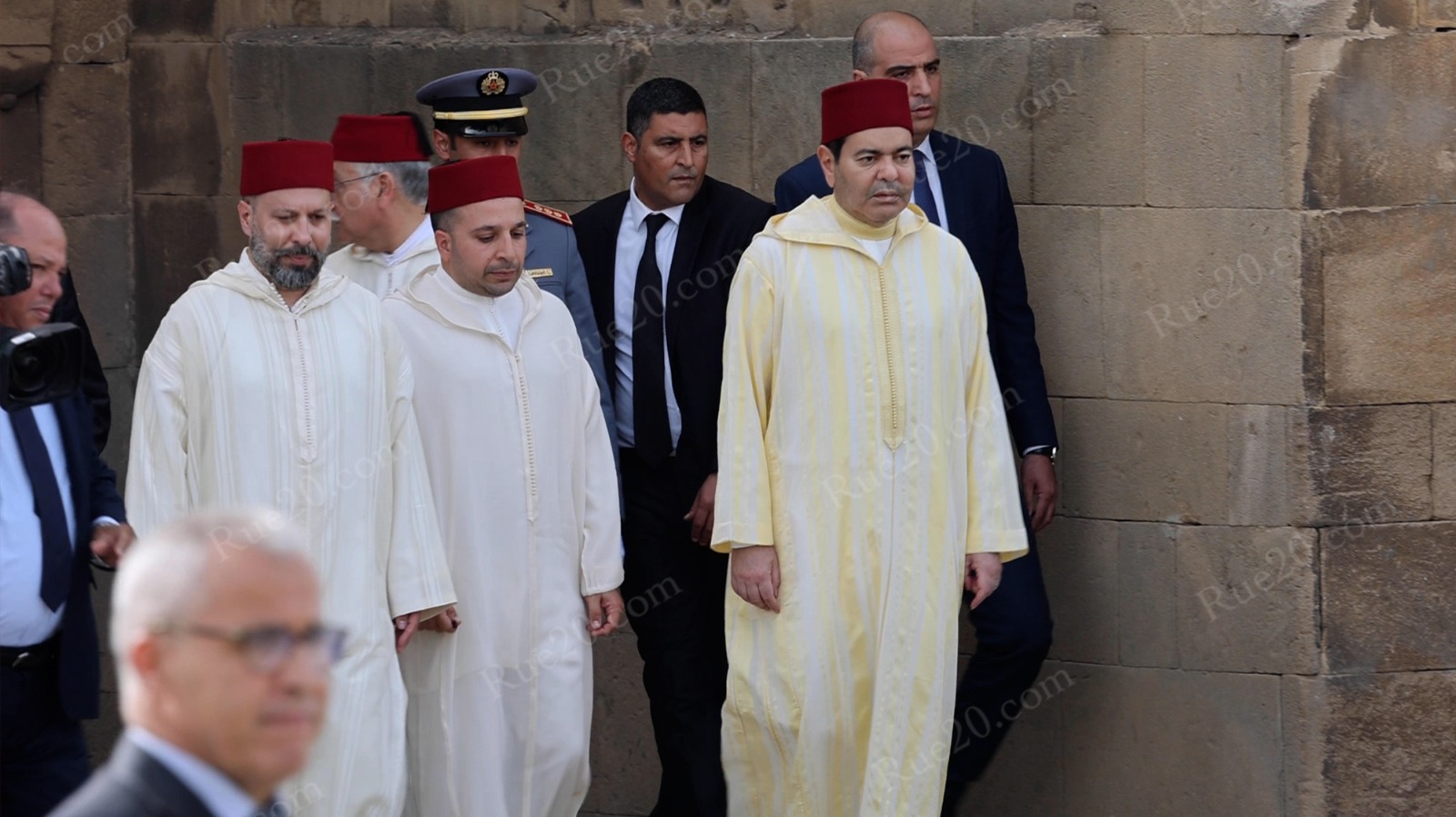 تشييع جثمان الراحل خالد الناصري بحضور صاحب السمو الملكي الأمير مولاي رشيد