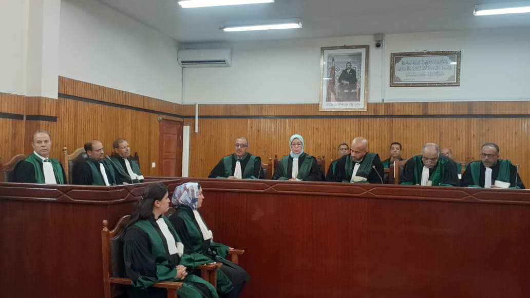 تنصيب قاضية ونائبة وكيل الملك خريجي  فوج 44 بالمحكمة الابتدائية بسطات