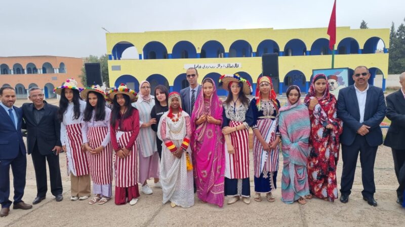 سطات..الثانوية الإعدادية مولاي عبد الله تحتفي بالموروث الثقافي في مهرجانها السنوي للفنون التشكيلية