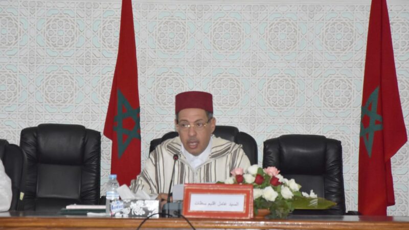 عامل إقليم سطات يشرف على حفل توديع الحجاج المتوجهين إلى الديار المقدسة لأداء مناسك الحج لعام 1444 هـ