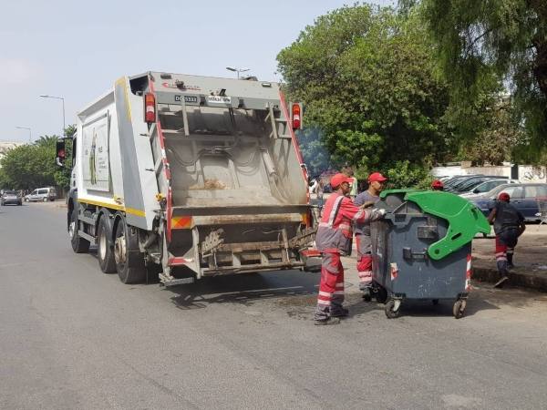الدار البيضاء: جمع حوالي 36 ألف طن من النفايات خلال عيد الأضحى