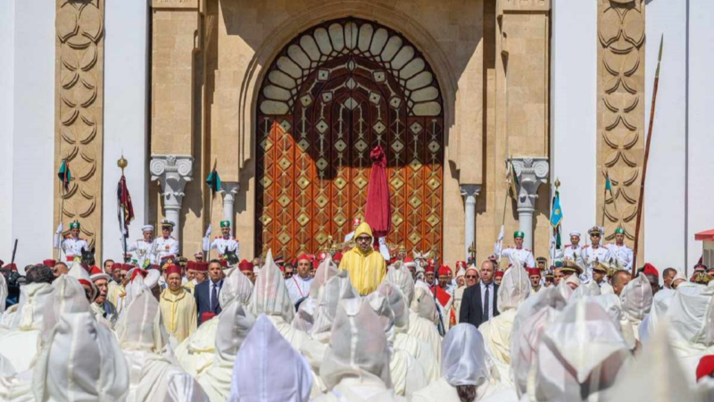 أمير المؤمنين يترأس حفل الولاء بالقصر الملكي بتطوان