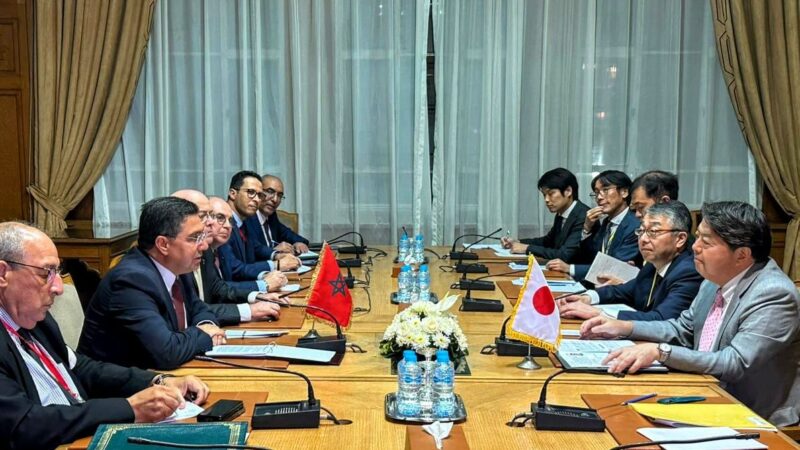 بوريطة يؤكد استعداد المغرب للمساهمة في إعطاء مضمون ملموس للحوار السياسي العربي الياباني