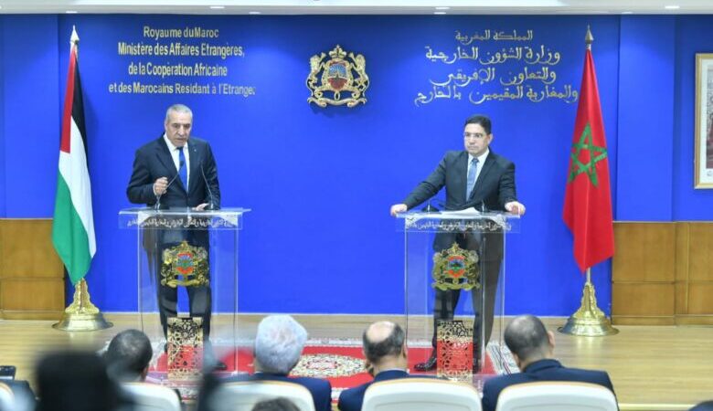 ناصر بوريطة : المغرب فاعل بناء في كافة المساعي الرامية إلى إقامة السلام الشامل والعادل الذي يضمن الحقوق المشروعة للشعب الفلسطيني