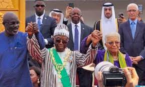 رئيس مجلس النواب يمثل جلالة الملك في حفل تنصيب رئيس ليبيريا المنتخب جوزيف بواكاي