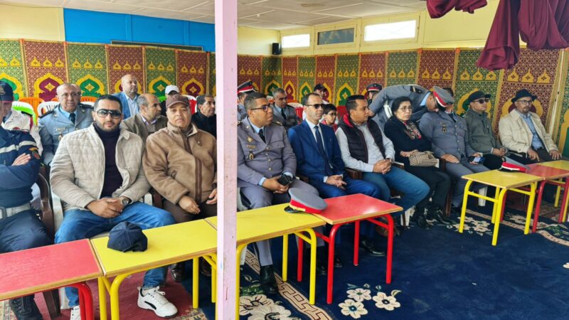 المدير الإقليمي بسطات عبد العالي اسعيدي يترأس حفلا  تربويا حول السلامة الطرقية بمجموعة مدارس الكريم