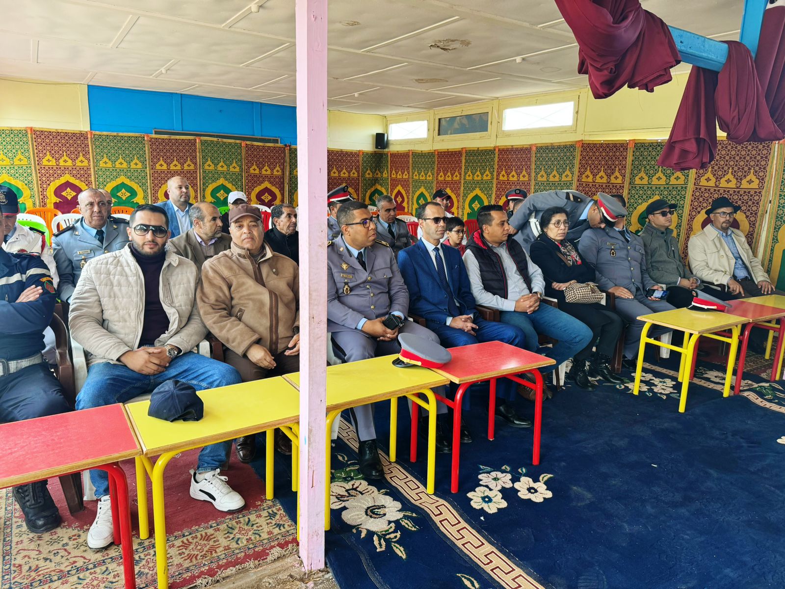 المدير الإقليمي بسطات عبد العالي اسعيدي يترأس حفلا  تربويا حول السلامة الطرقية بمجموعة مدارس الكريم