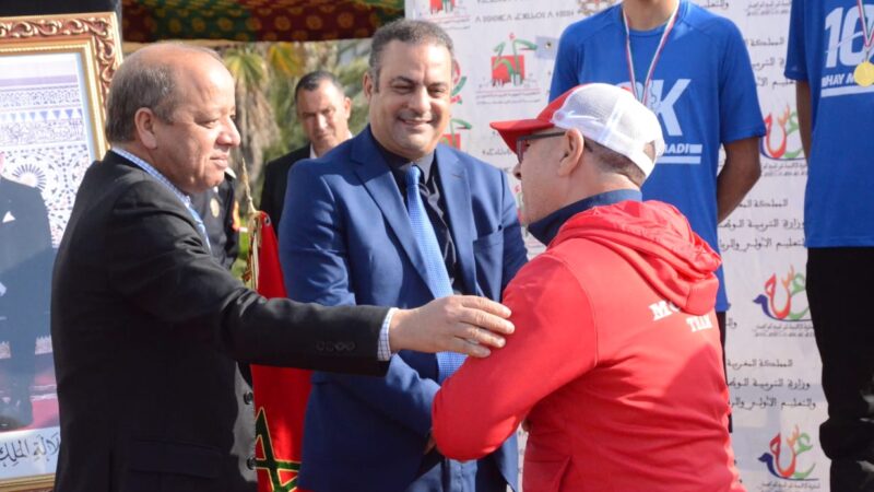 عامل عمالة مقاطعات عين السبع الحي المحمدي يترأس فعاليات البطولة الإقليمية للعدو الريفي