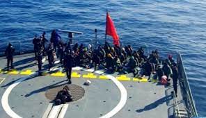 البحرية الملكية تقدم المساعدة لـ 59 مرشحا للهجرة غير النظامية ينحدرون من إفريقيا جنوب الصحراء (بلاغ)