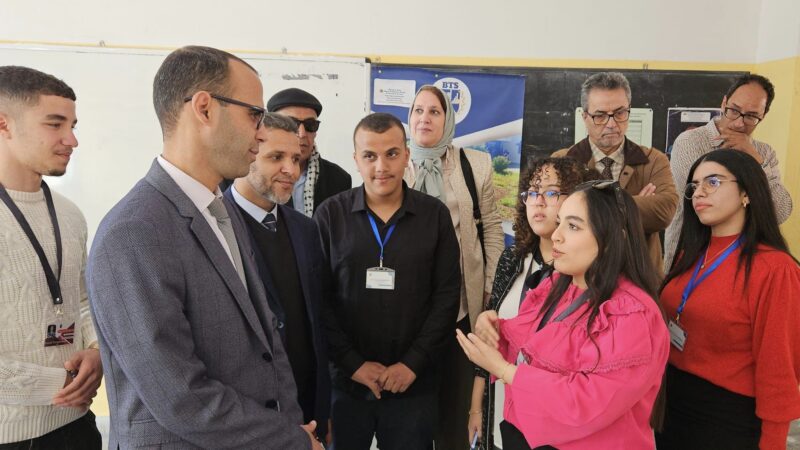 المدير الإقليمي لوزارة التربية الوطنية و التعليم الأولي و الرياضة بسطات يشرف بثانوية الرازي التأهيلية على ملتقى للإعلام والتوجيه التربويين