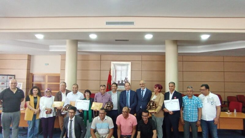 حفل تكريمي للأطر والموظفين بقطاع الرياضة المحالين على التقاعد بالأكاديمية الجهوية للتربية والتكوين لجهة الدار البيضاء سطات