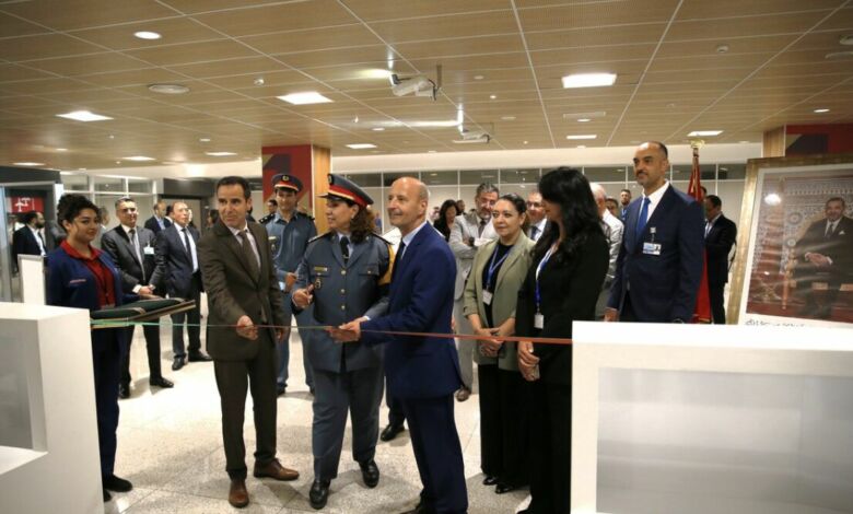 المكتب الوطني للمطارات: بدء تشغيل منطقة العبور الجديدة بمطار محمد الخامس الدولي بالدار البيضاء