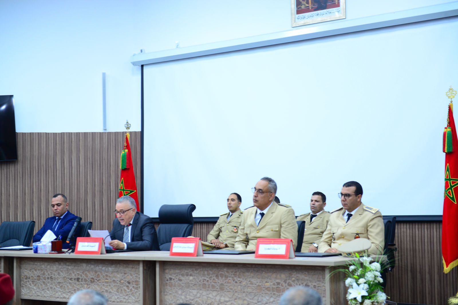 حفل تنصيب رجال السلطة بإقليم برشيد  