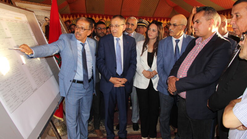 بني ملال ….تدشين واطلاق مشاريع تنموية بمناسبة تخليد ذكرى عيد العرش المجيد