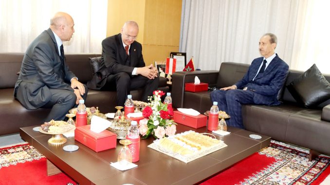تعاون قضائي: الداكي يتباحث مع رئيس المحكمة العليا بجمهورية النمسا