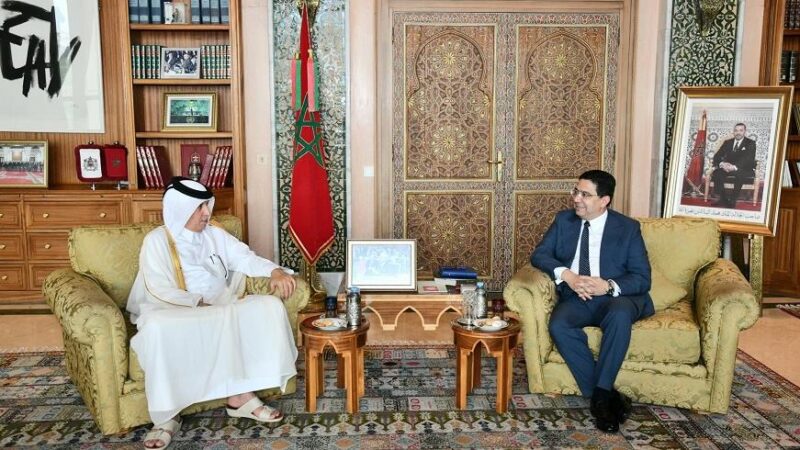 تعزيز سبل التعاون بين المغرب وقطر في صلب مباحثات بوريطة والمريخي