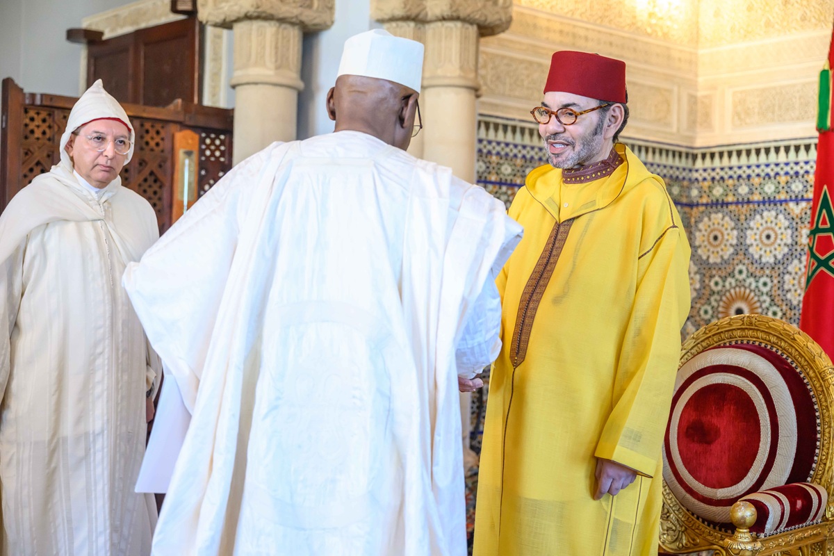 جلالة الملك يستقبل بالرباط عددا من السفراء الأجانب